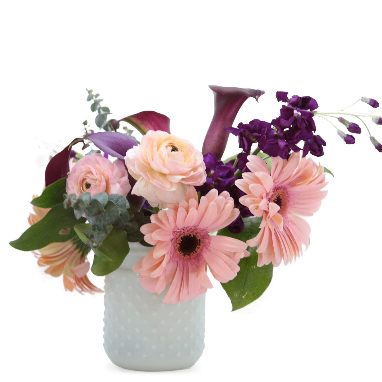 Flower arrangement in a vase